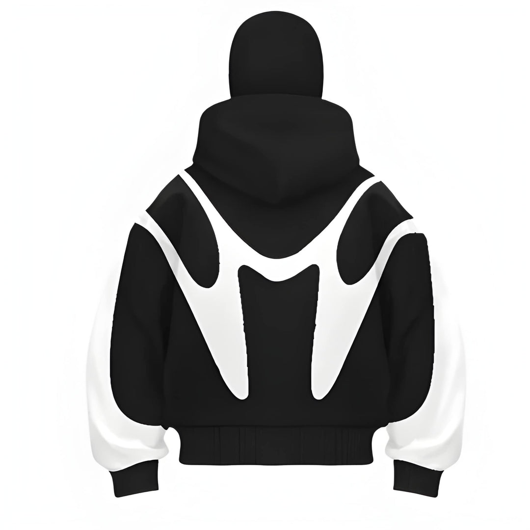 Hoodie met Volledige Rits | Uniek Design | Warme Kleding