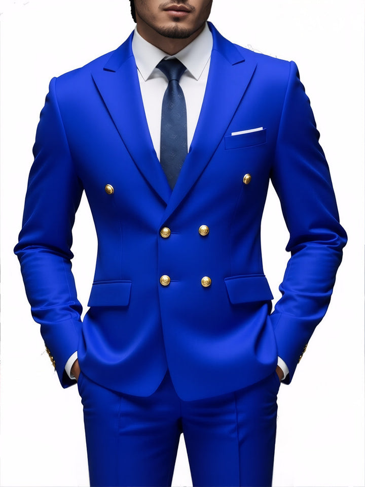 Heren Pak 2-Delig | Slim Fit | Double Breasted | Elegant & Formeel