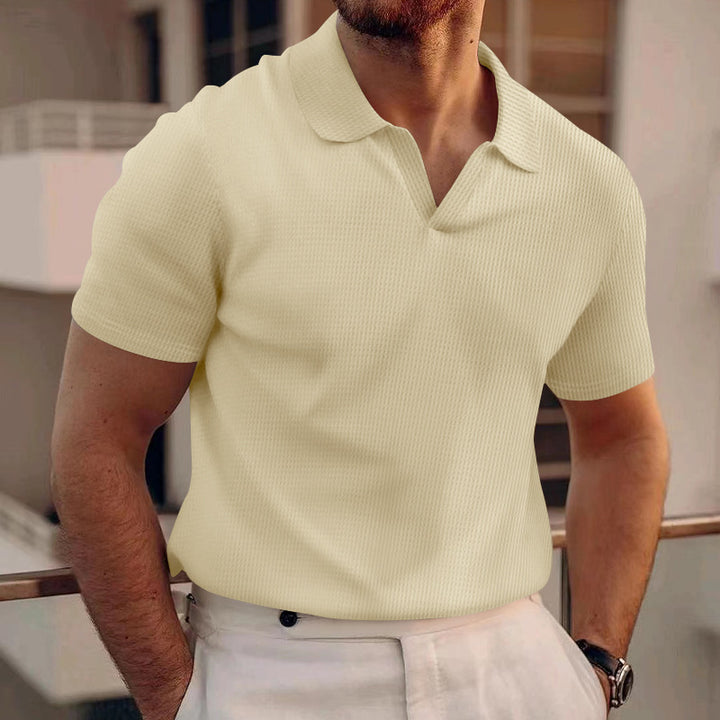 Heren Polo | Korte Mouwen & Ademend Materiaal | Casual voor Zomer & Vakantie