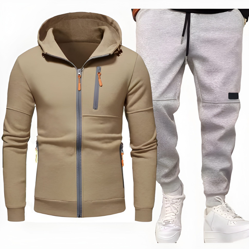 Heren Set | Hoodie & Joggingbroek | Comfortabel & Warm | Casual Kleding