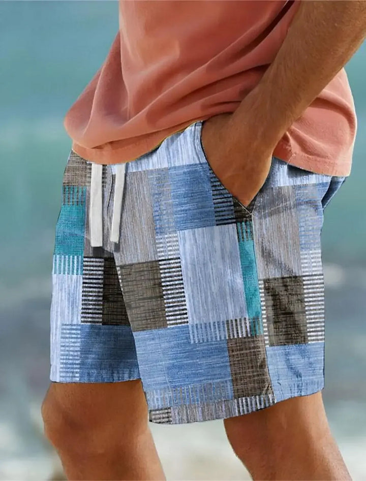 Heren Short | Vintage | Trekkoord | Zomer