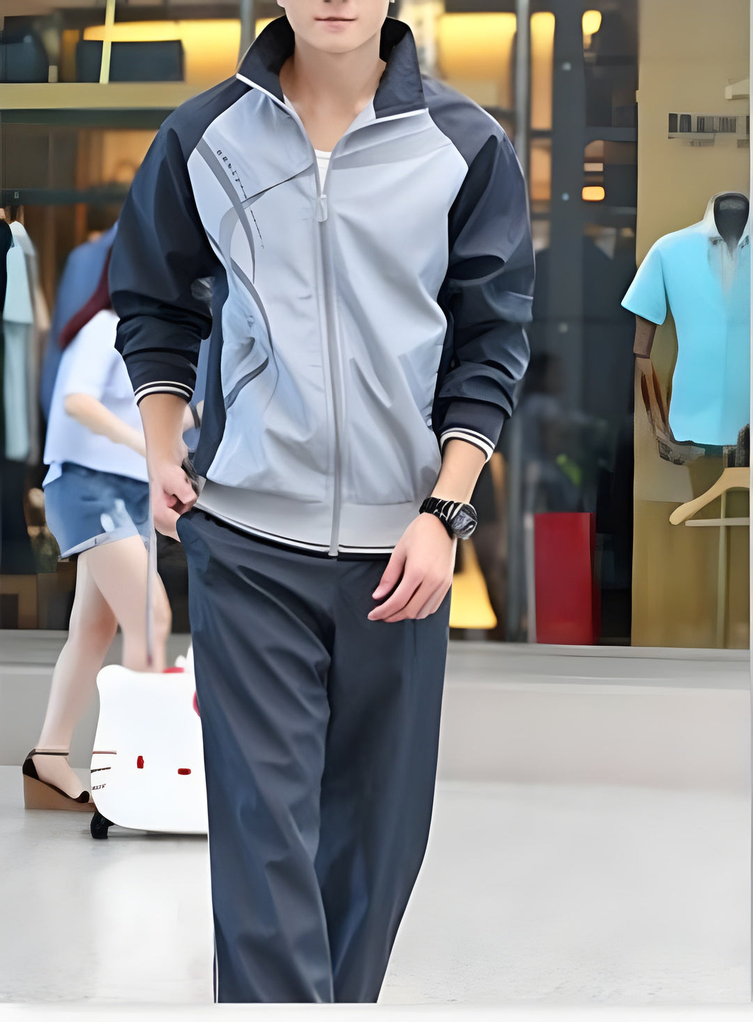 Heren Trainingspak | Tweedelig Set | Casual Sportlook