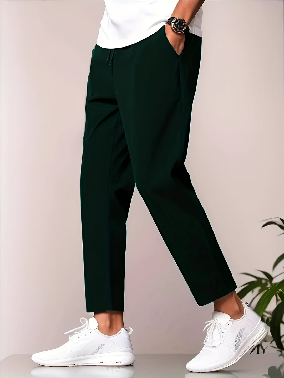 Heren Joggingbroek | Sneldrogend & Lichtgewicht | Sportief & Casual | Drawstring