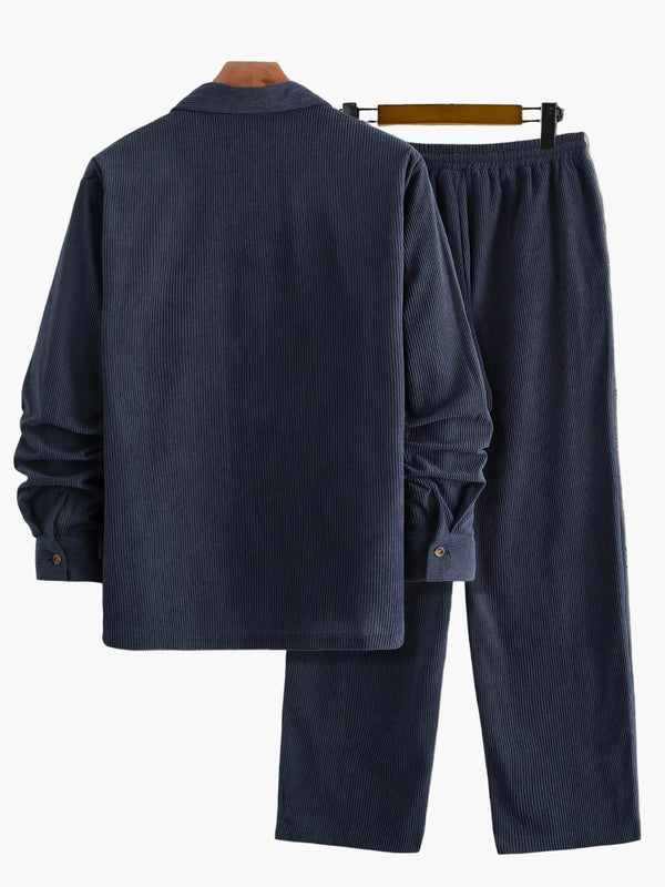 Heren Set | Straight | Met Knoopjes | Herfst