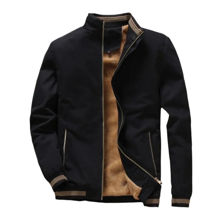 Stijlvolle winter fleece jas voor mannen met ultieme warmte en tijdloze elegantie | Xavi