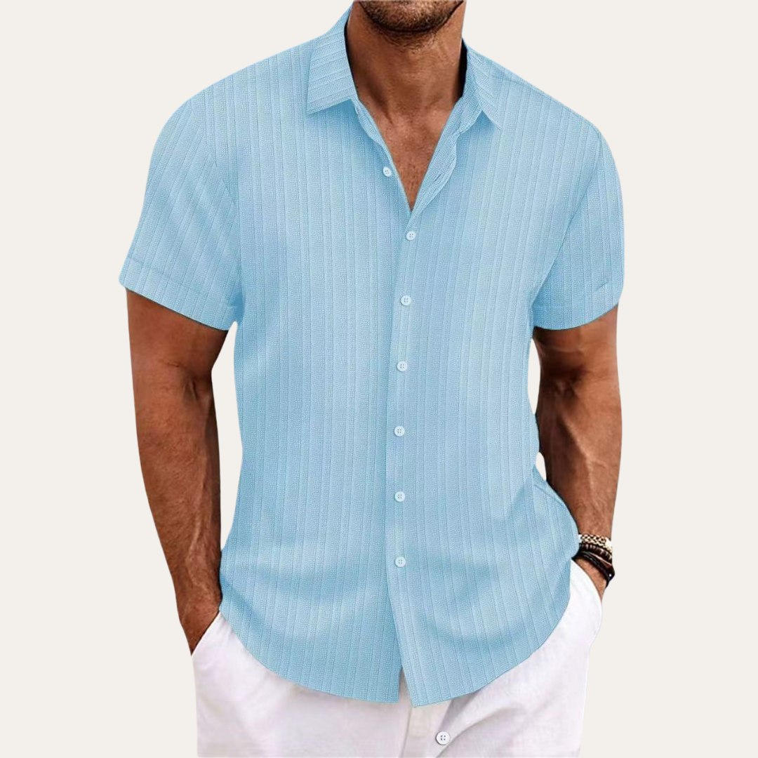 Heren Shirts | Straight | Korte Mouw | Zomer
