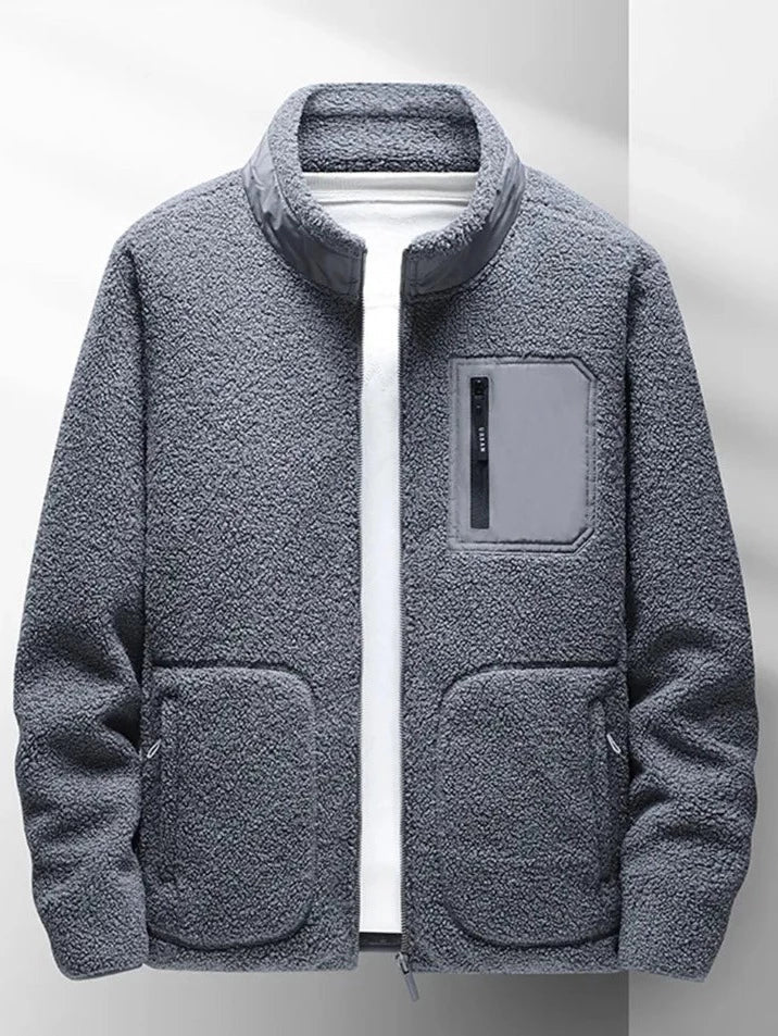 Warme en stijlvolle winter fleece jas met ultiem comfort en elegantie | Mano