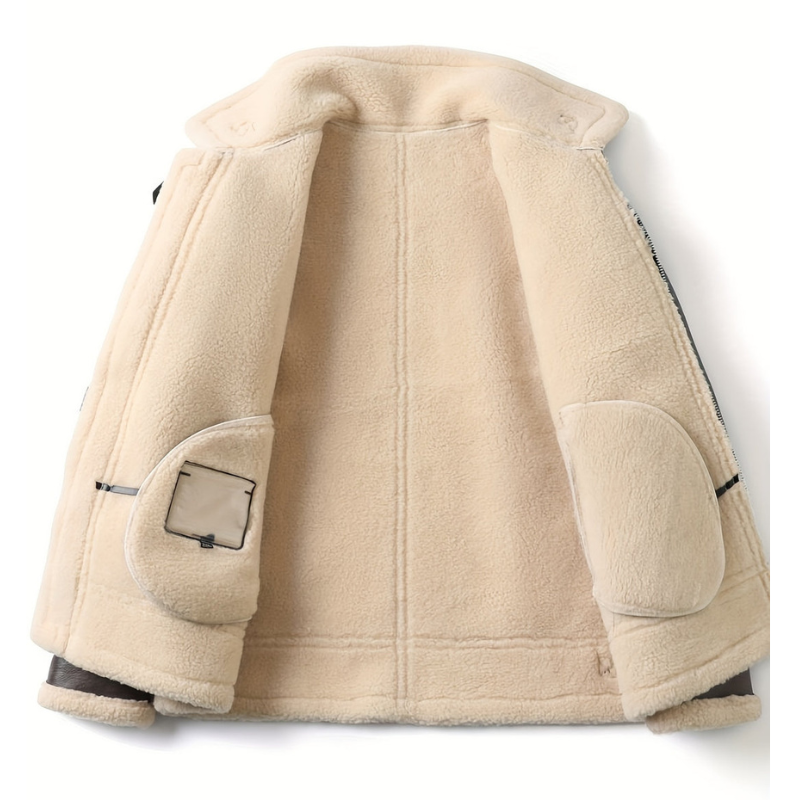 Winterjas Heren | Bomberjack met Warme Voering | Ritssluiting & Casual Look