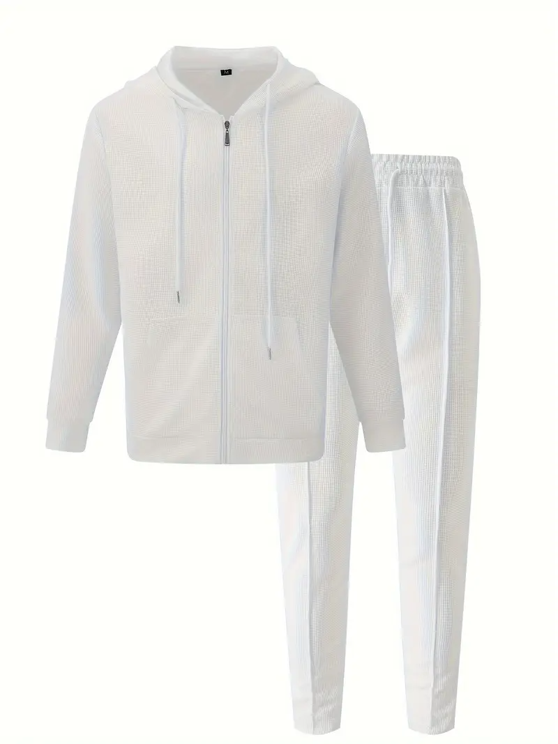Heren Set | Stijlvol & Comfortabel | Trui met Capuchon & Broek | Moderne Elegantie