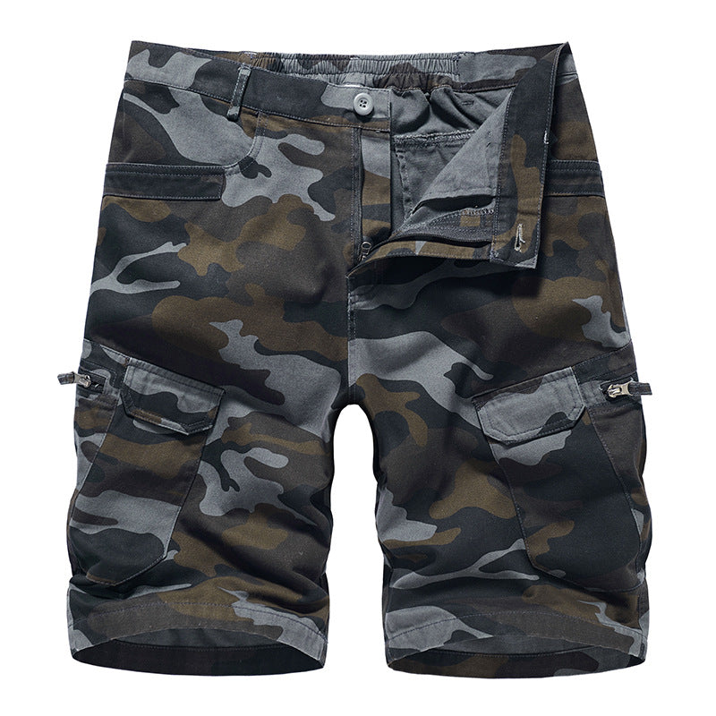Heren Cargo Shorts | Camouflage & Meerdere Zakken | Lichtgewicht Katoen | Zomer Streetstyle & Outdoor