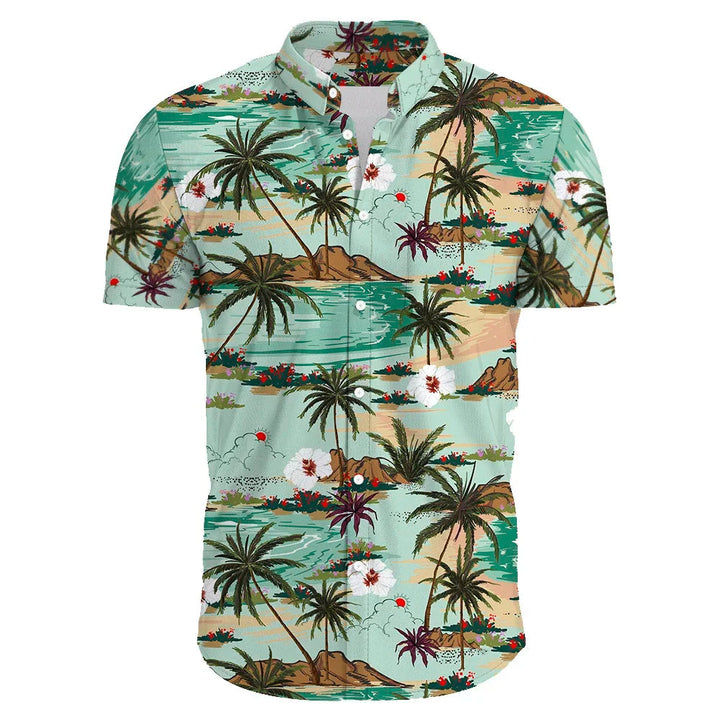 Heren Shirt | Casual | Korte Mouw | Zomer