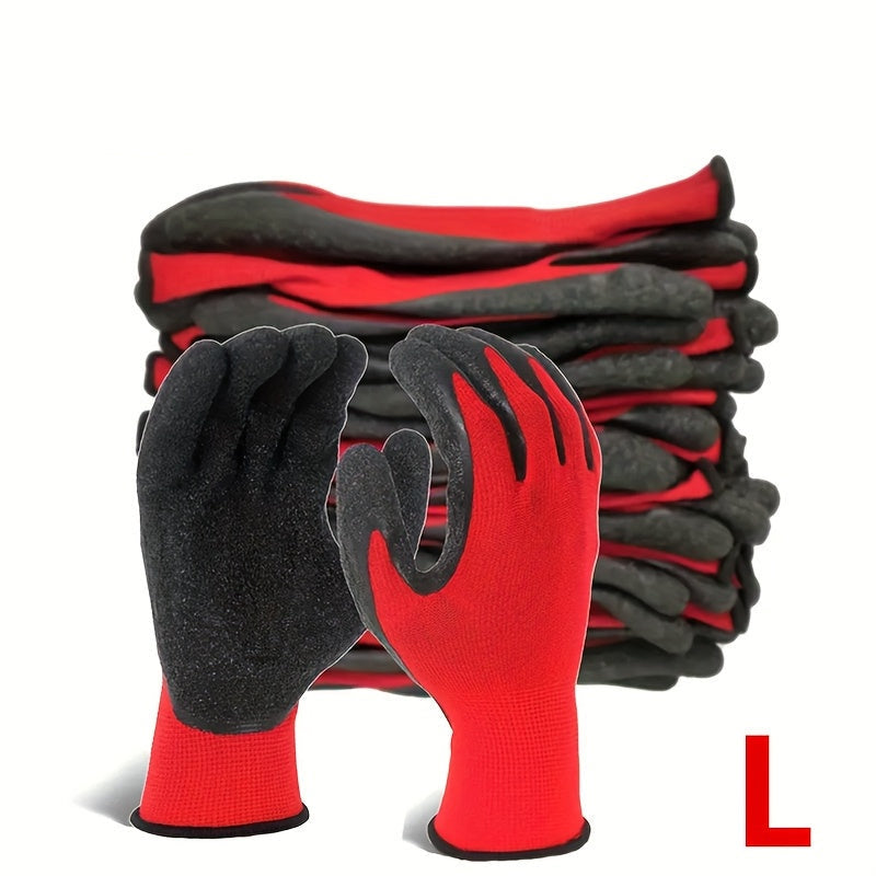 Werkhandschoenen Heren | Grip & Bescherming | Werkkleding | 10 Paar