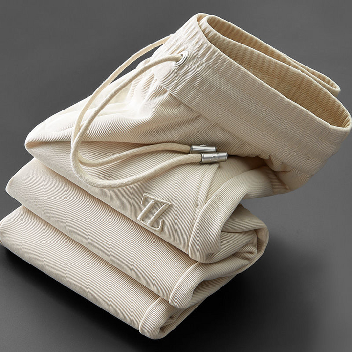 Luxe zijden joggerbroek voor heren met ultiem comfort en moeiteloze elegantie | Xavi