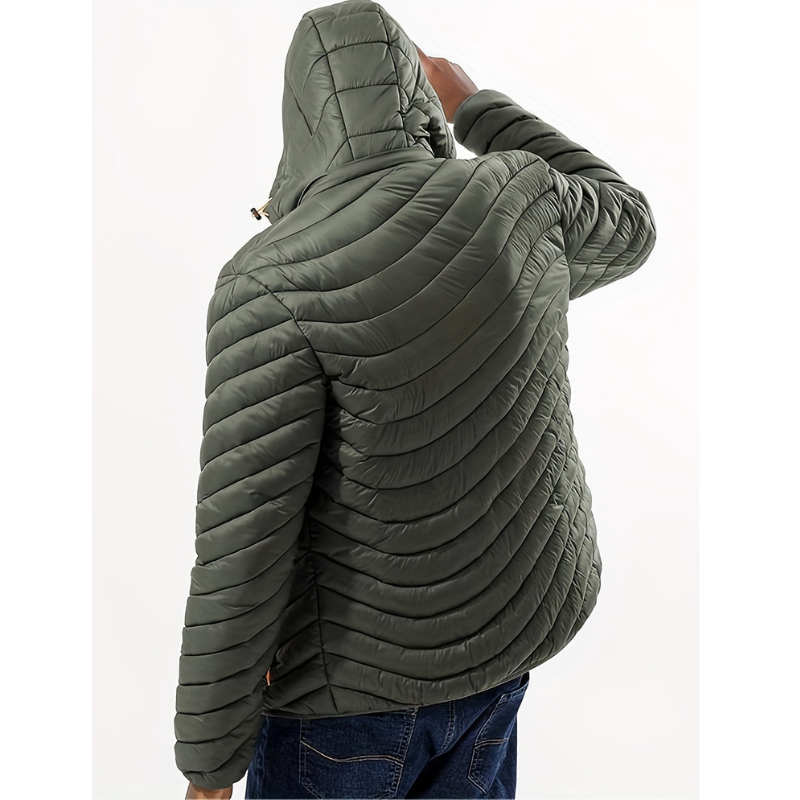 Tussenjas Heren | Winterjas Heren met Capuchon | Warm & Winddicht