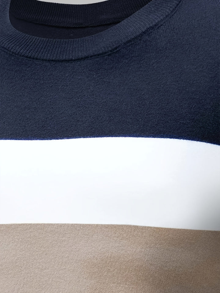 Truien Heren | Slim Fit | Gestreept Design | Gebreid