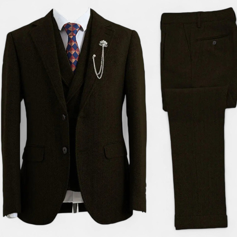 Heren Set | Elegant | Getailleerd Met Knopen | Lente