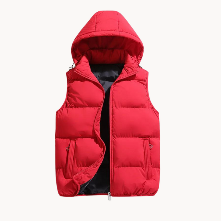Heren Bodywarmer | Vest Heren | Warme Winter Met Capuchon