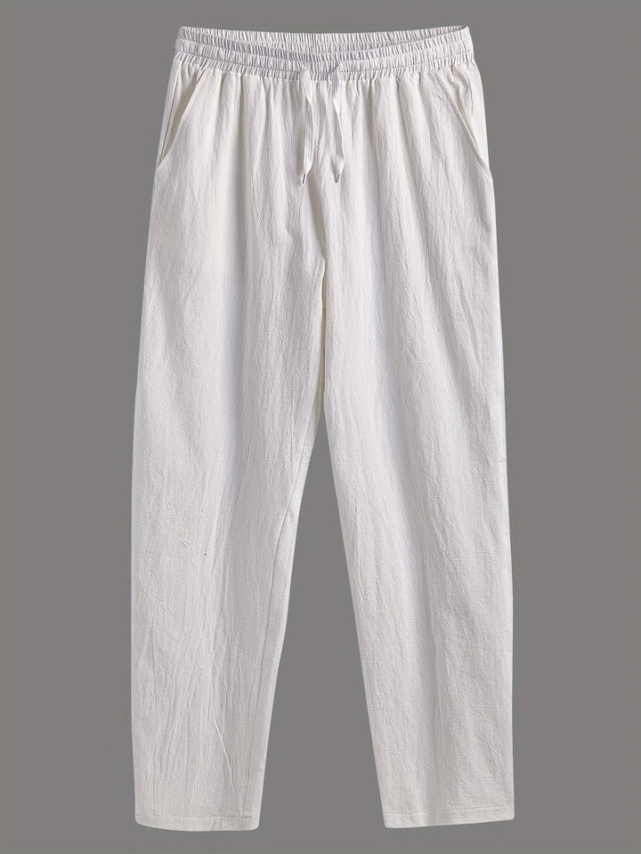 Heren Broek | Straight | Met Trekkoord | Zomer