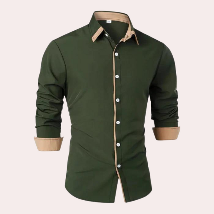 Klassiek winter overhemd voor heren met tijdloos design en veelzijdige elegantie | Tommy
