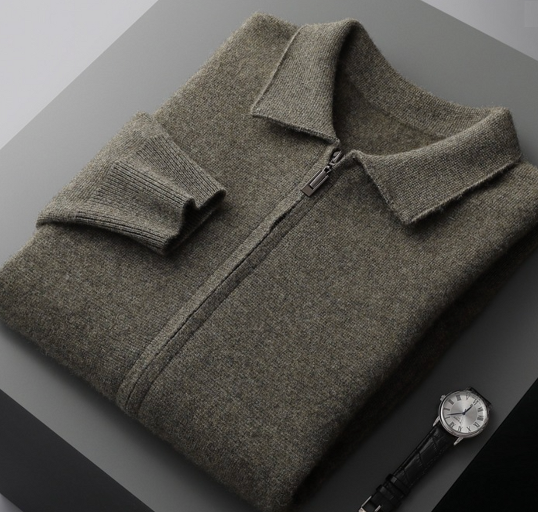 Vest Heren | Klassiek Zip Vest | Stijlvolle Kleding