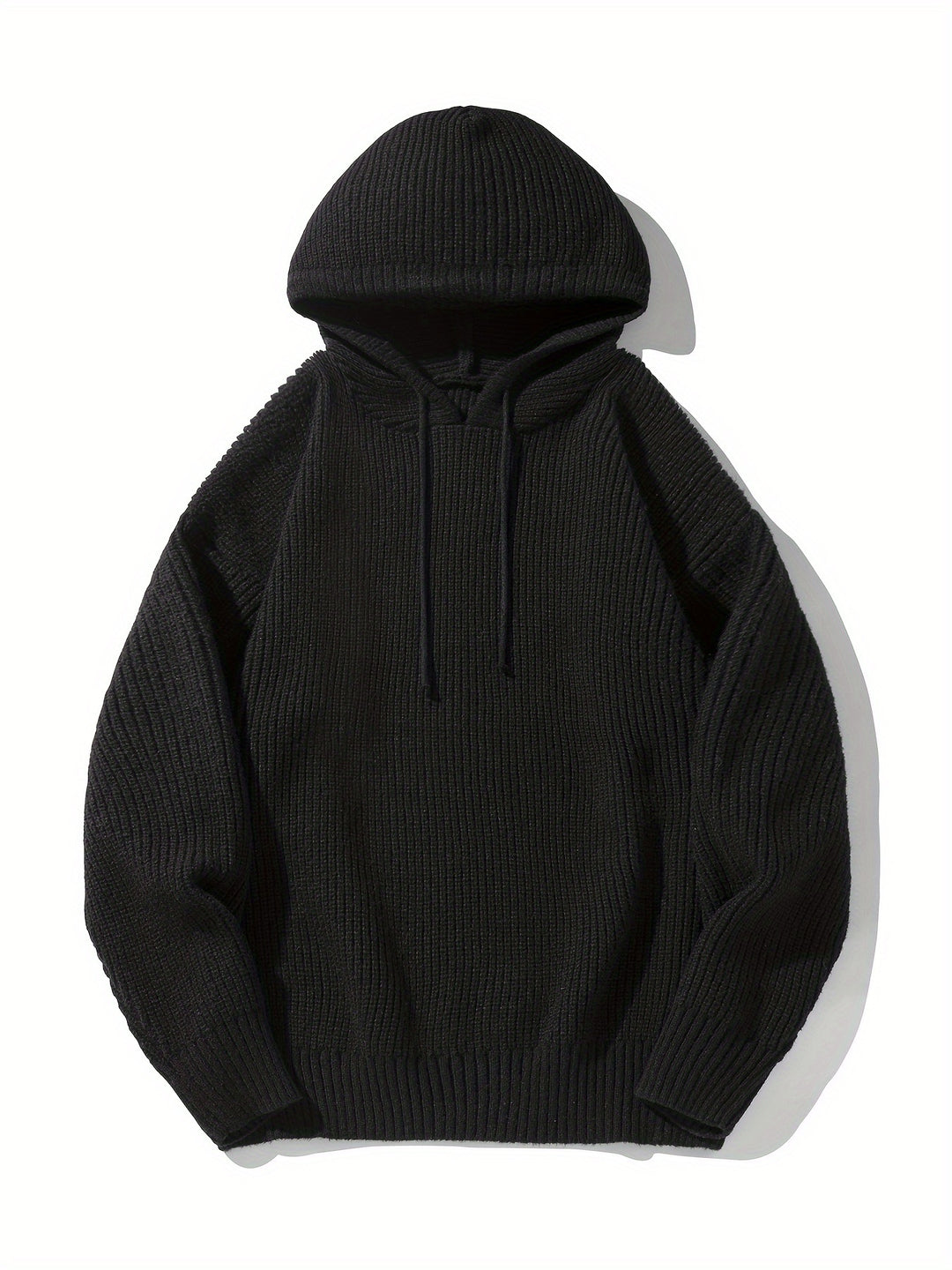 Heren Gebreide Hoodie | Retro Stijl & Comfortabel | Met Zakken | Lente/Herfst