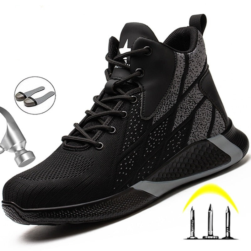 Heren Veiligheidsschoenen | Stalen Neus | Antismash & Winterproof | Werksneakers