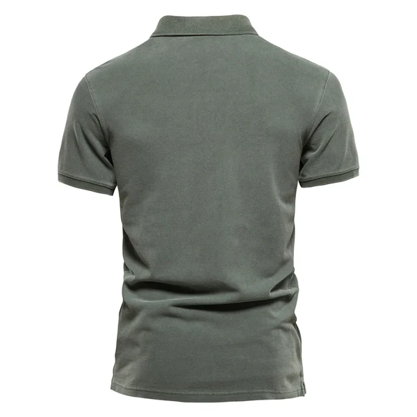 Heren Poloshirt | Ademend | Casual & Golf | Effen Kleur | Korte Mouw