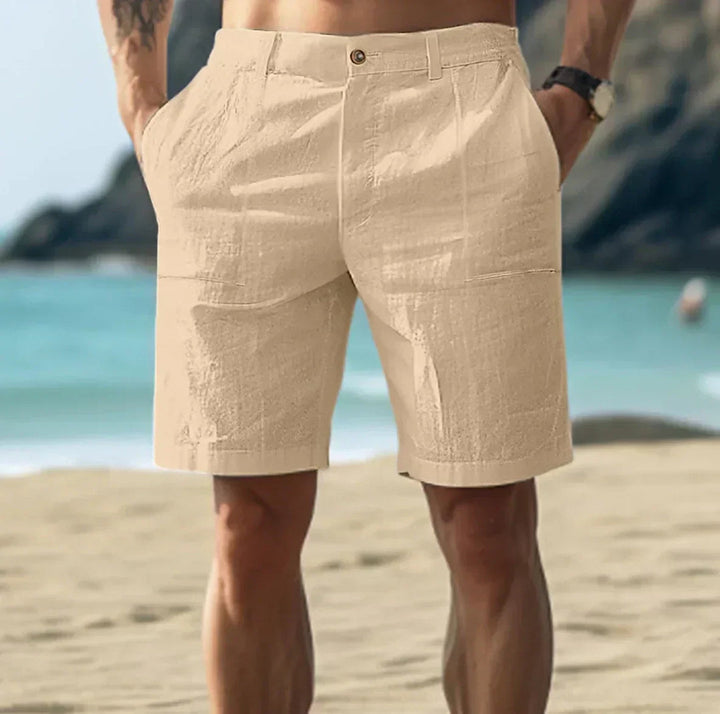 Heren Shorts | Linnen | Comfortabele Pasvorm & Zakken | Zomerklassieker