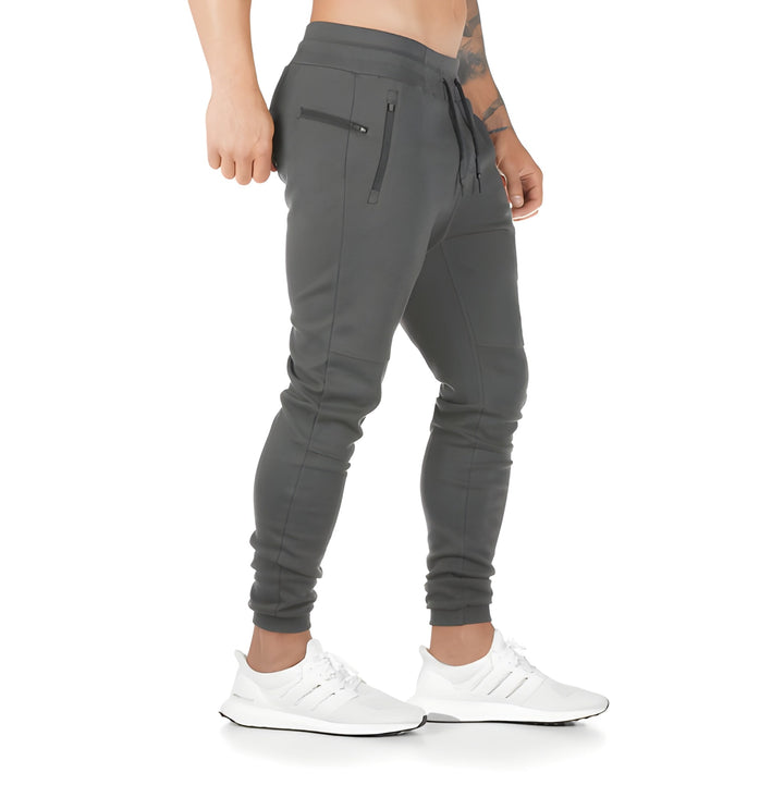 Heren Joggingbroek | Lichtgewicht & Ademend | Met Ritszakken & Trekkoord