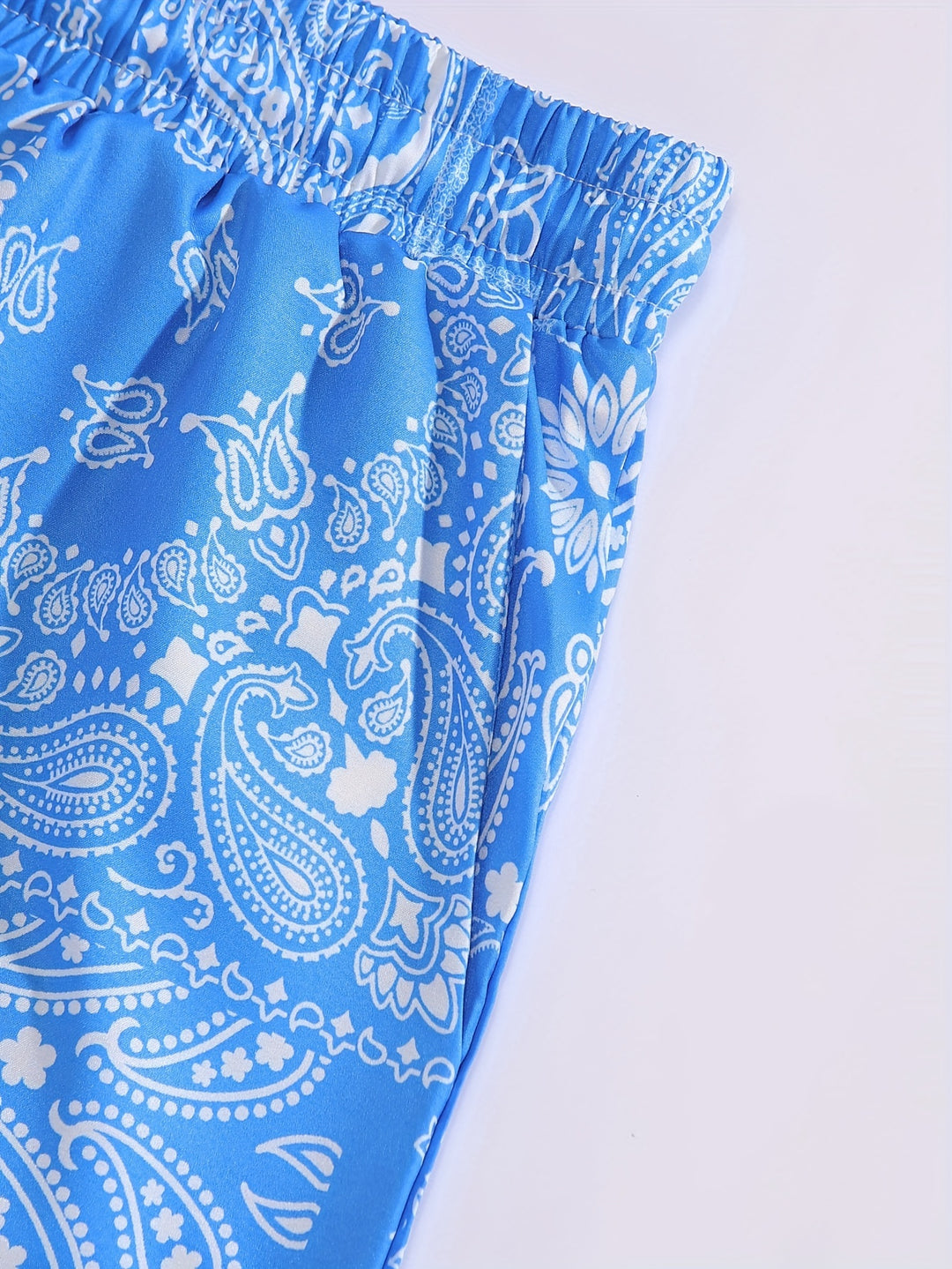 Herenshorts | Paisley Print | Zomers & Trendy | Lichtgewicht Polyester