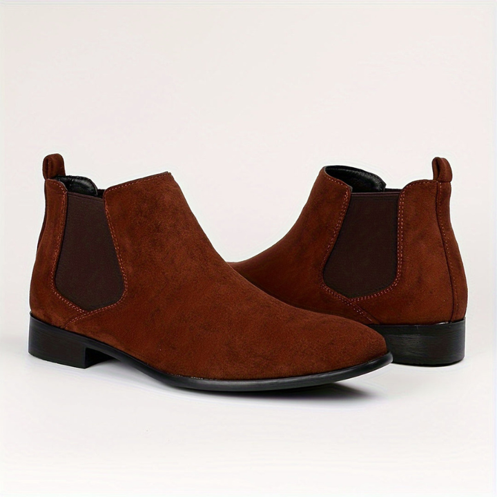 Laarzen Heren | Elastische Enkellaarzen | Slip-On & Antislip Zool | Schoenen Heren