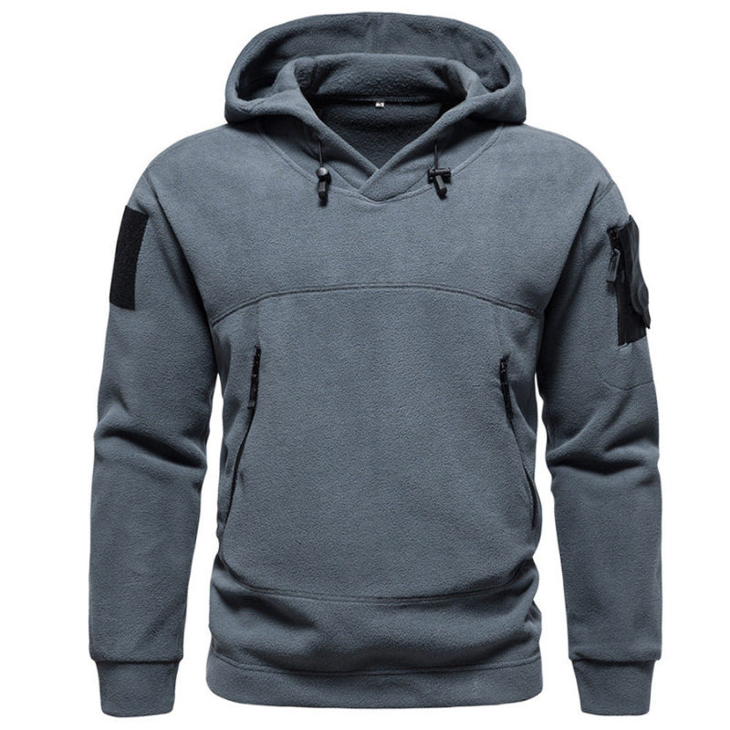 Truien Heren | Moderne Hoodie Met Ritszakken | Functionele Kleding