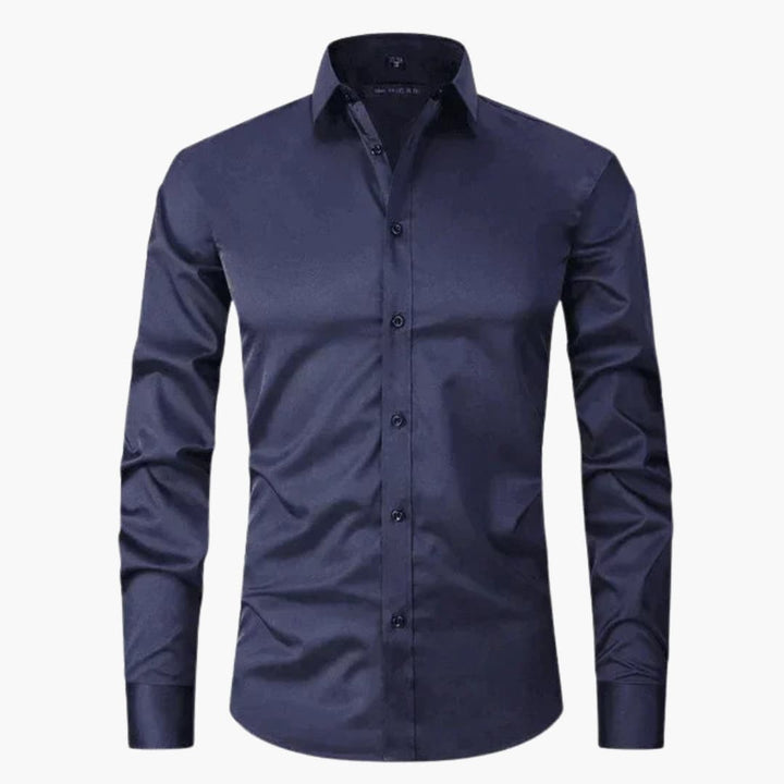 Heren Shirt | Slimfit | Lange Mouw | Zomer