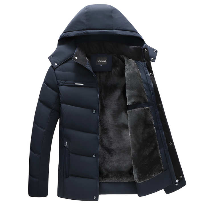 Winterjas Heren | Met Capuchon | Warme & Dikke Voering