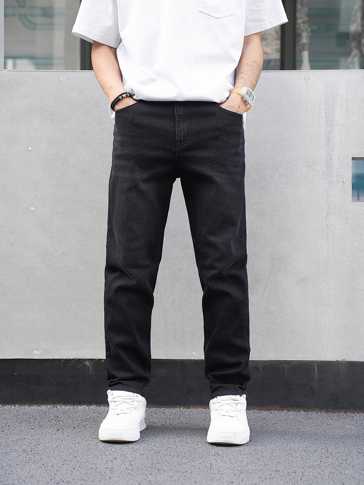 Heren Jeans | Rechte Pijp & Gewassen Look | Medium Stretch | Casual & Outdoor
