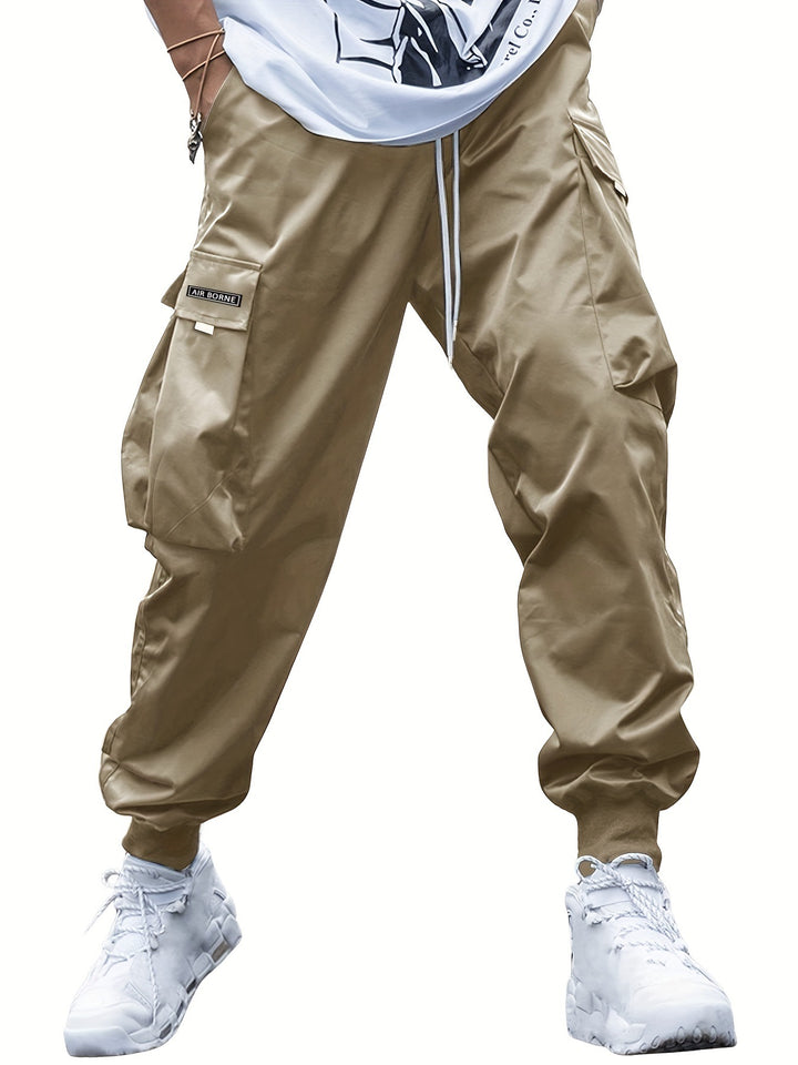 Heren Cargo Broek | Lichtgewicht & Casual Stijl | Meerdere Zakken | Polyester