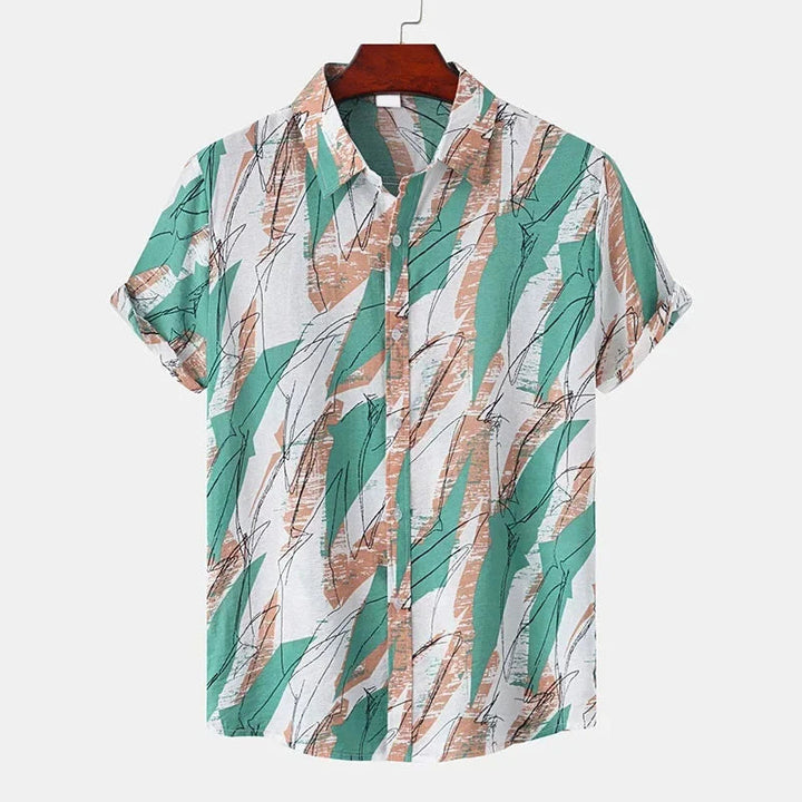 Heren Shirt | Retro | Met Knoopjes | Zomer
