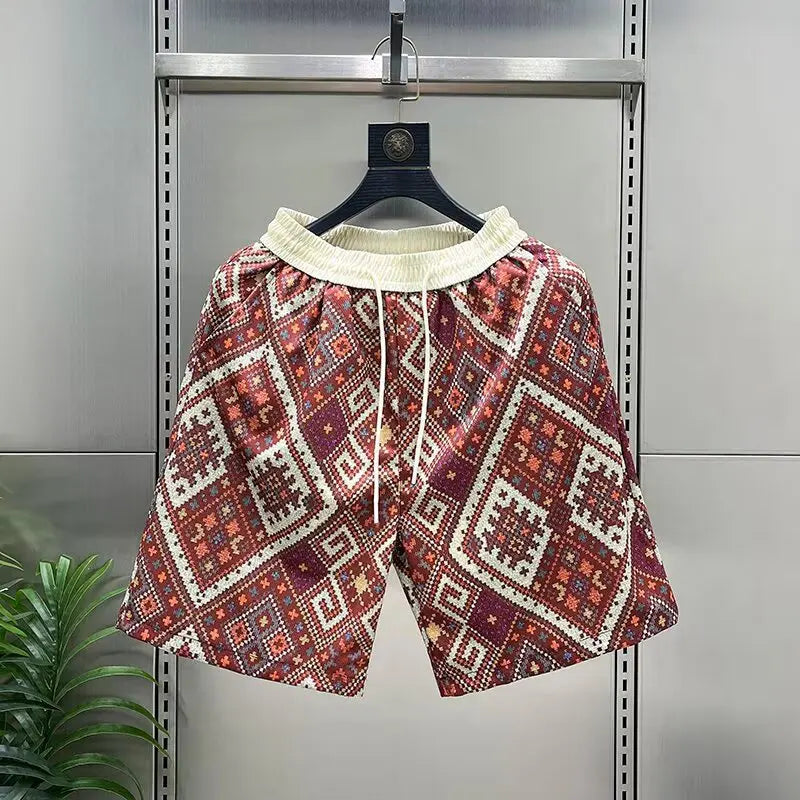 Heren Short | Oversized | Trekkoord | Zomer