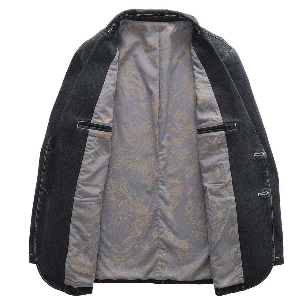 Heren Blazer | Straight | Met Knoopjes |  Steekzakken