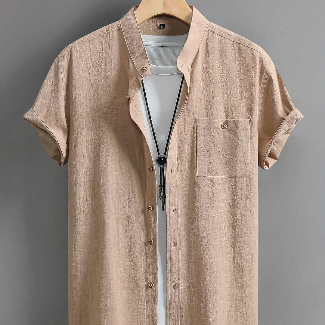 Heren Shirt | Straight | Korte Mouw | Zomer