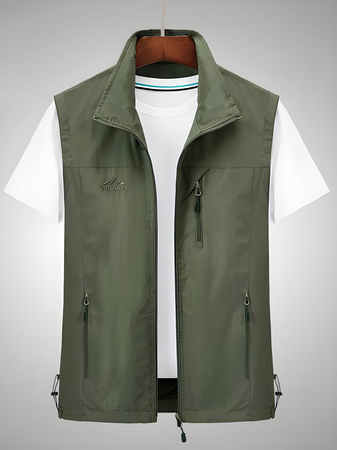 Vest Heren | Waterdicht & Mouwloos | Met Ritssluiting & Zakken