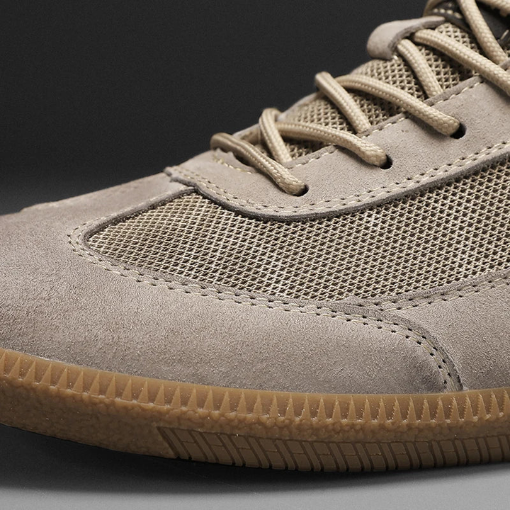 Heren Sneakers | Retro | Vetersluiting | Zomer