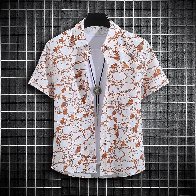 Heren Shirt | Tropisch | Knoopsluiting | Zomer