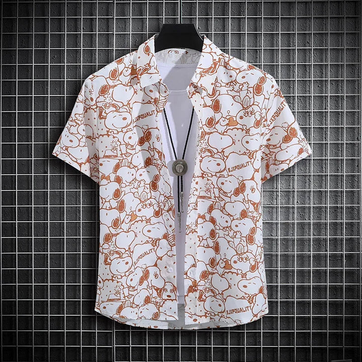 Heren Shirt | Tropisch | Knoopsluiting | Zomer
