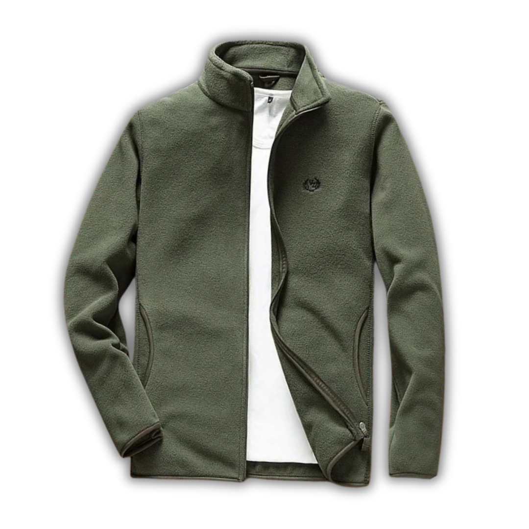 Premium fleece windjack voor heren met moderne stijl en comfortabele pasvorm | Benjamin
