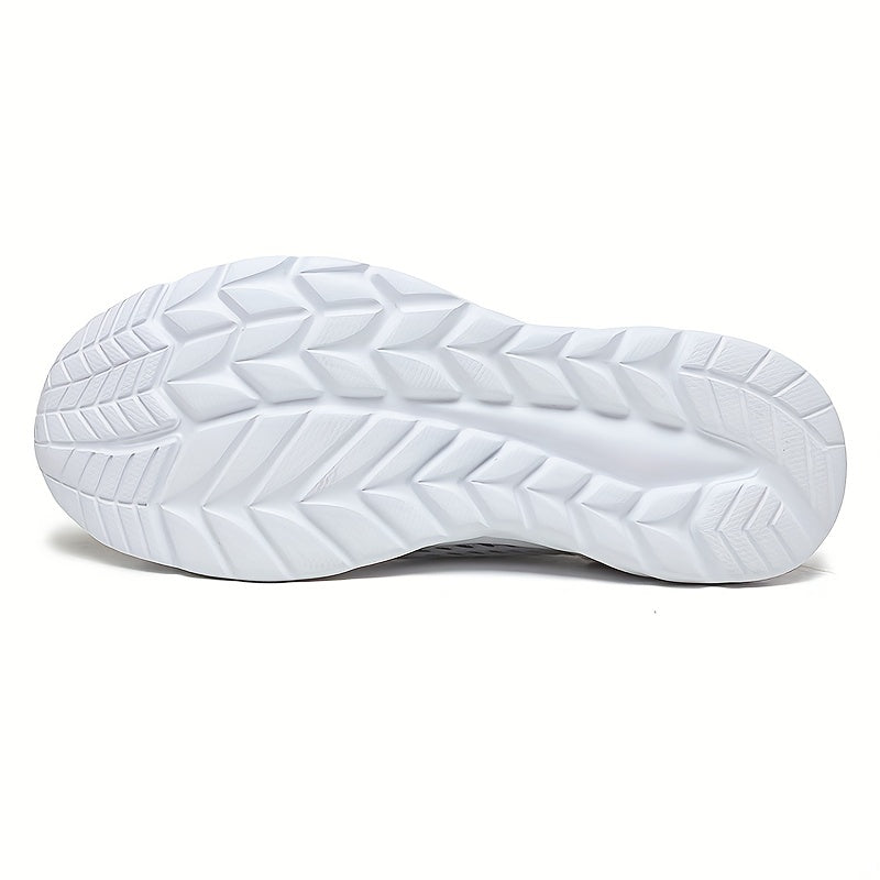 Heren Slip-on Sneakers | Ademend Mesh | Comfortabele Wandelschoenen | Lichtgewicht Sportschoen