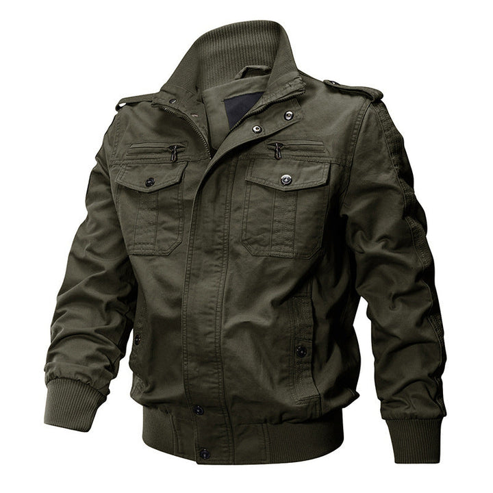 Tussenjas Heren | Cargo | Met Knoopjes | Lente