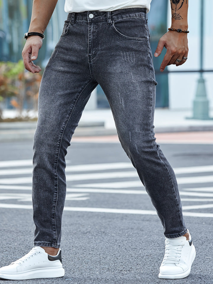 Heren Skinny Fit Jeans | Medium stretch en comfort | Veelzijdig denim