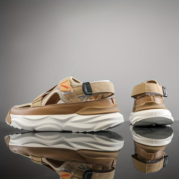 Heren Wandelsandalen | Dikke Zool & Antislip | Comfortabel & Stijlvol | Voor Strand & Buiten