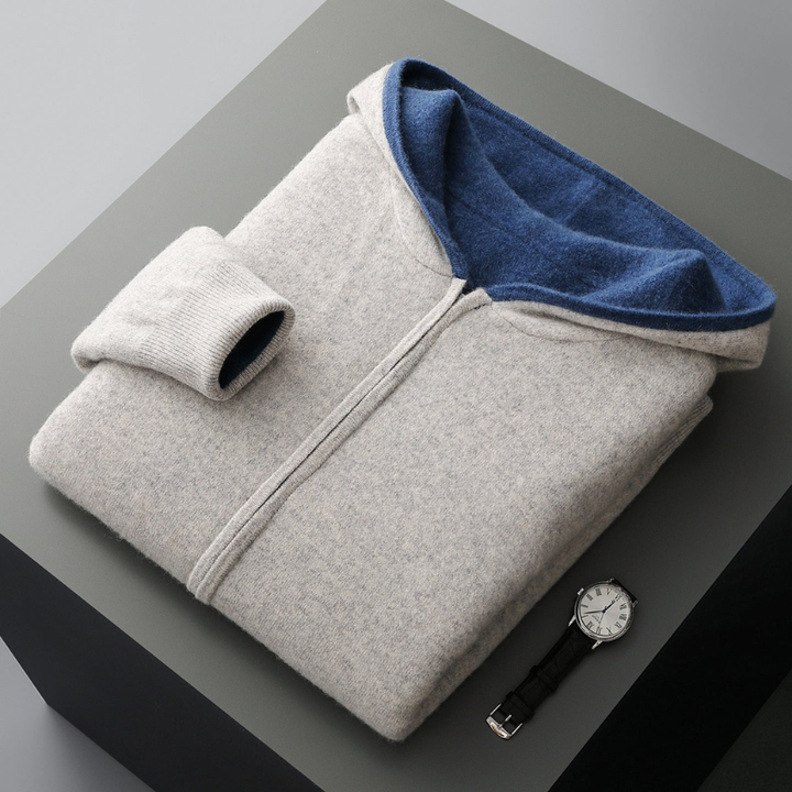 Heren Hoodie | Oversized | Omkeerbaar | Met Rits